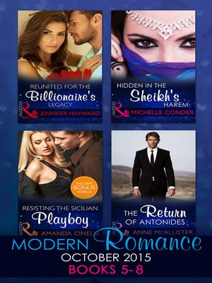 cover image of Modern Romance October 2015, Books 5-8
